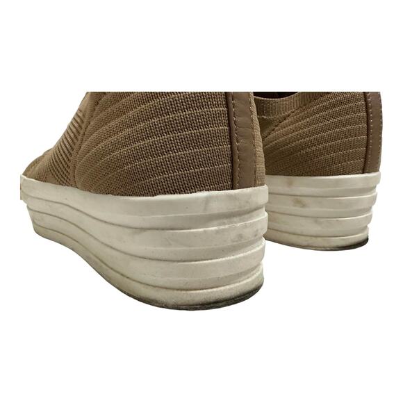 Gianni Bini Marnah Womens Lace-Up‎ Brown Platform Sneakers Size 7.5M - Picture 6 of 8